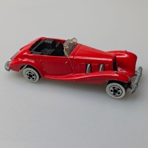 Vintage 1982 Hot Wheels Red Mercedes 540K Diecast Made In Malaysia